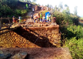 Bukavu: les travaux de construction du pont Mugaba ont repris ce lundi