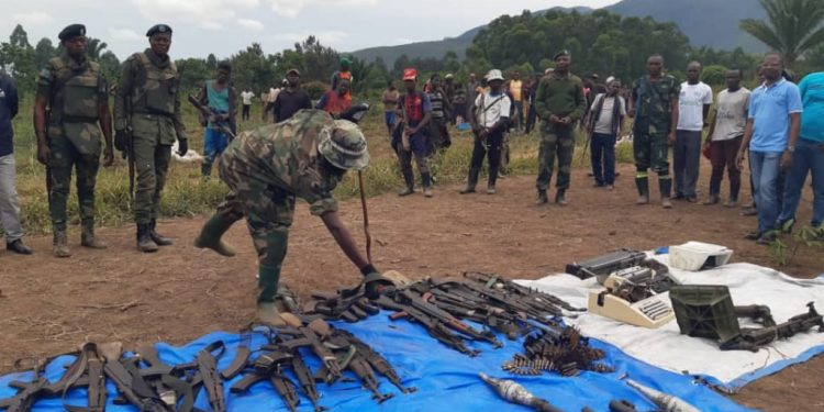 Nord-Kivu/État de siège : des miliciens de l&rsquo;APCLS-Nyatura se rendent aux FARDC à Masisi