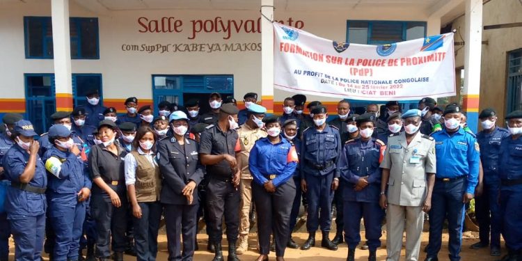 Beni : des éléments de l&rsquo;ordre en formation sur la police de proximité