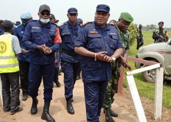 Beni : le commissaire divisionnaire Mushid Yav  évalue le travail de la police