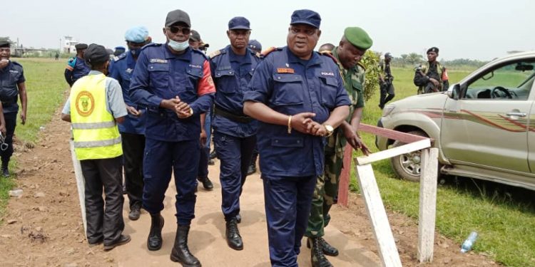 Beni : le commissaire divisionnaire Mushid Yav  évalue le travail de la police