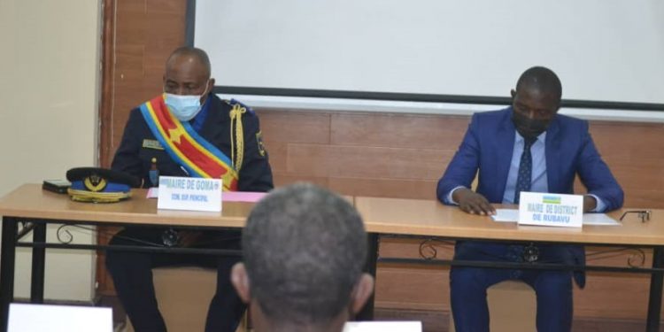 RDC-Rwanda : échange bilatéral entre le maire de Goma et son homologue du district de Rubavu