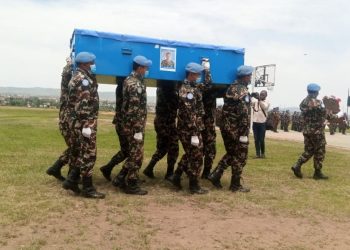 Ituri : rapatriement du corps du casque-bleu népalais tombé dans les affrontements entre CODECO et MONUSCO à Djugu