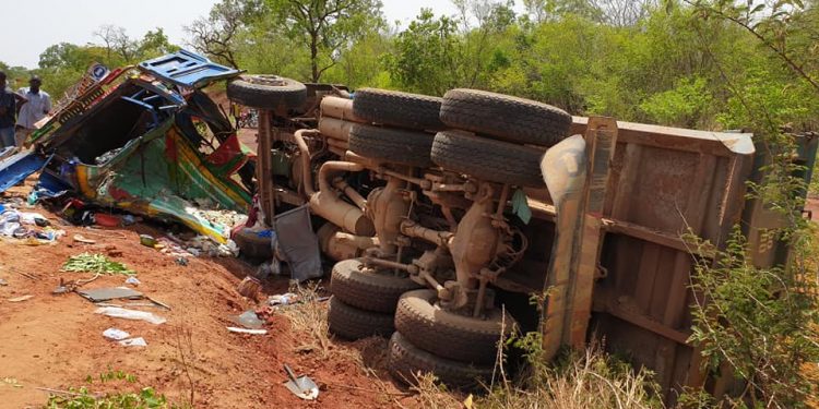 Lubero : un mort et quatre blessés dans un accident de circulation routière à Mighobwe
