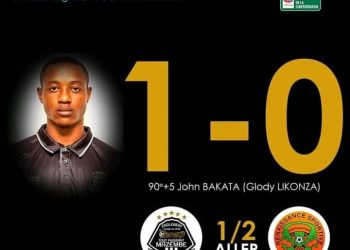 Coupe de la confédération : laborieuse victoire de Mazembe face à la R.S Berkane