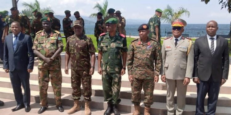 GOMA CHEFS d'Etats - Agora Grands-Lacs Réunion des chefs d’Etats majors des forces de défense de l’EAC à Goma : les modalités de création d’une force régionale destinée à éradiquer les forces négatives à l’Est de la RDC passées en revue
