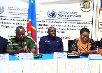 Beni : des officiers militaires en atelier de capacitation sur les droits de l&rsquo;homme et le droit international humanitaire