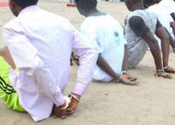 Beni : 12 présumés criminels dont des rebelles ADF et des miliciens mai-mai présentés à la presse