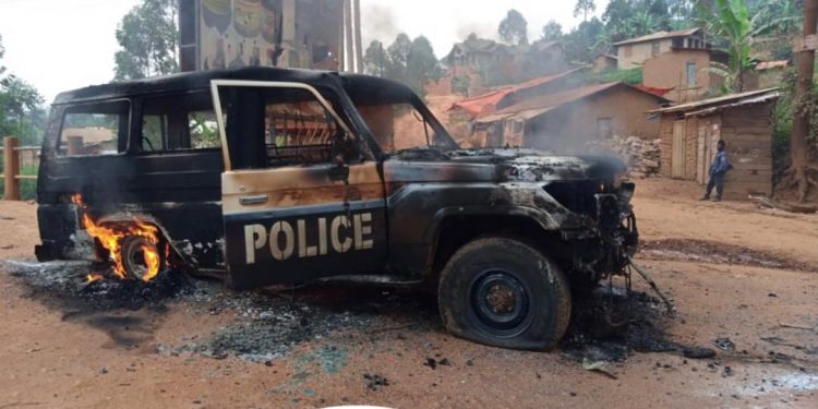 Nord-Kivu : des morts et véhicules incendiés dans des échauffourées entre jeunes et services de sécurité au nord de Butembo
