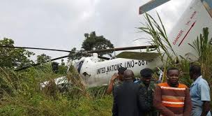 Nord-Kivu : crash d&rsquo;un hélicoptère du PAM à Nyiragongo