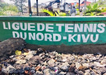 Nord-Kivu : un « court de tennis » moderne en construction au cercle sportif de Goma