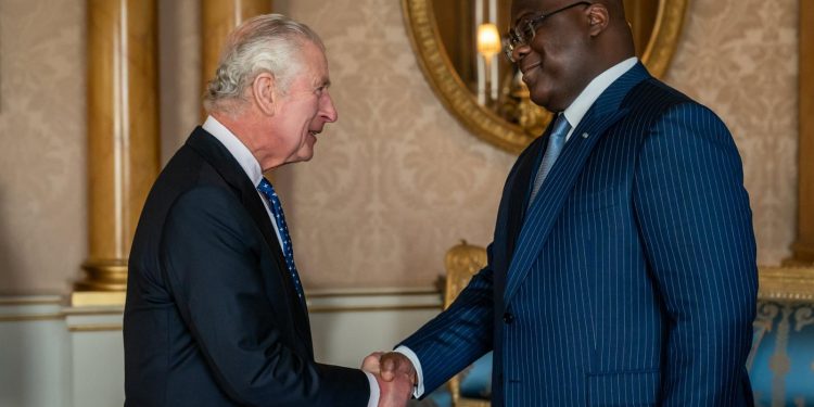 Angleterre : Tshisekedi reçu par le Roi Charles III à Londres