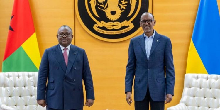 Crise entre la RDC et le Rwanda : après Kinshasa, le président de la Guinée-Bissau séjourne à Kigali