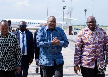 Processus de paix en RDC : l&rsquo;ex-président kenyan, Uhuru Kenyatta séjourne à Kinshasa