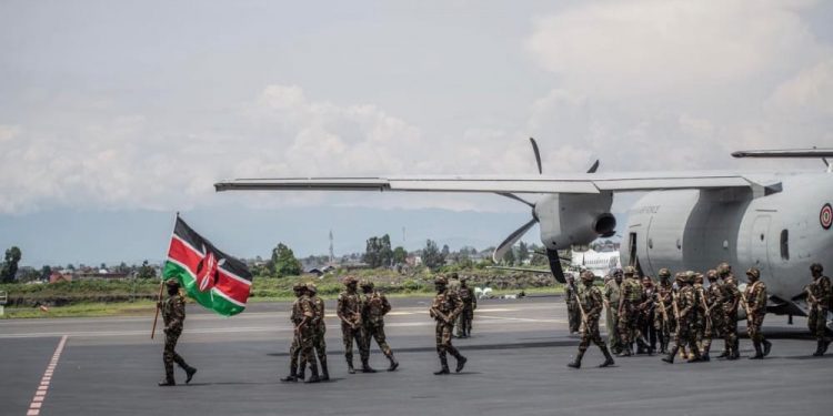 Force régionale : la deuxième vague des troupes kenyanes est arrivée à Goma
