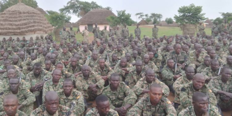 Force régionale : la troupe ougandaise. Est-ce une double face ?