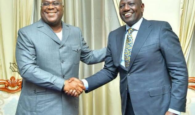 Les présidents Félix Tshisekedi et William Ruto s’engagent à mettre fin à l’insécurité dans l’Est de la RDC