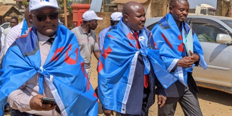 Nord-Kivu : vivre en images la caravane de lancement de la 6ème Convention fédérale (congrès) de la DCF/N ce lundi en ville de Beni