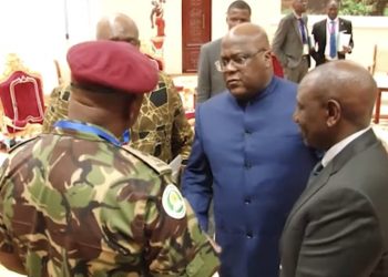 Force régionale de l&rsquo;EAC : « vous n&rsquo;êtes pas venus ici pour favoriser le M23 », (Félix Tshisekedi à Jeff Nyagah)