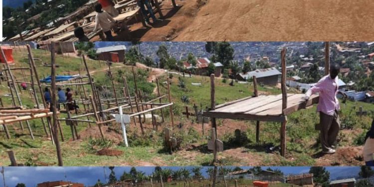 Butembo : érection d&rsquo;un marché pirate au cimetière « Ngese », des enquêtes déjà amorcées pour identifier les coupables (communiqué)