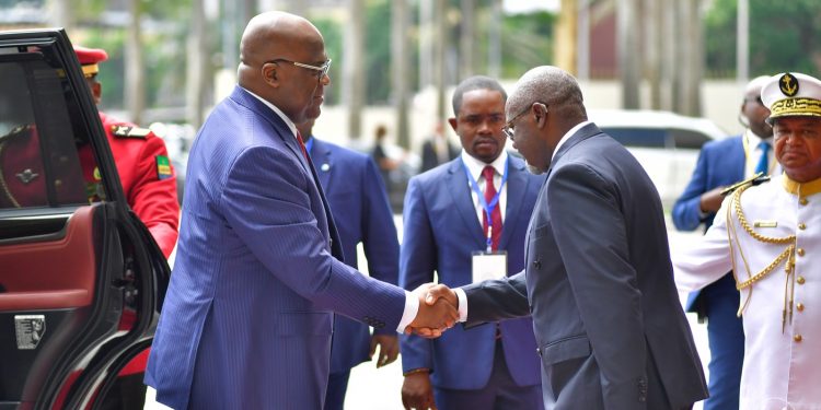 Le président Félix Tshisekedi participe au XXIIIième sommet des chefs d&rsquo;État de la CEEAC à Libreville
