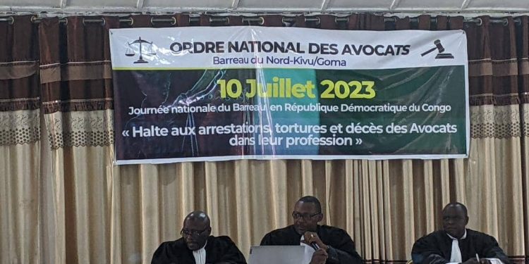 JN du Barreau : à Goma, les avocats lèvent le ton contre leur traitement
