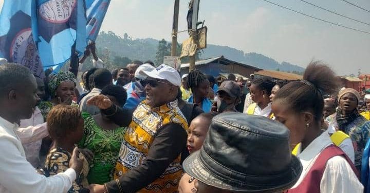 Butembo : Simon Kazungu accueilli par une foule immense