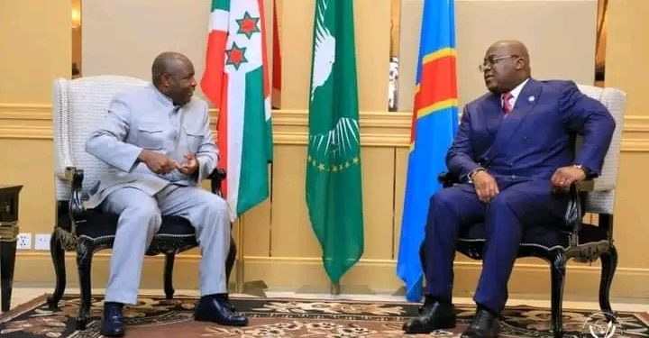 RDC : Ndayishimiye et Tshisekedi en tête-à-tête ce lundi à Kinshasa
