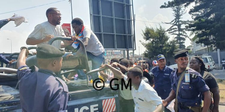 Urgent : 11 militants de la LUCHA interpellés en pleine manifestation à Goma