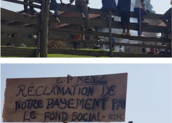 Butembo : les activités scolaires paralysées par les ouvriers du fonds social à l&rsquo;EP Menge