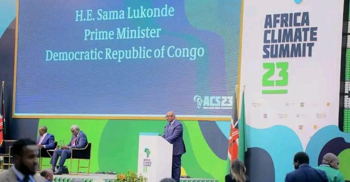 Sommet Africain sur le Climat : Jean-Michel Sama Lukonde appelle à l&rsquo;annulation des dettes et à la paix en RDC