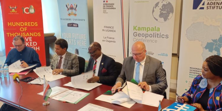 Signature du protocole d&rsquo;accord pour le lancement de la 6ème édition de la Conférence de Géopolitique de Kampala