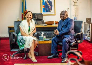 RDC : tête-à-tête Mbusa Nyamwisi et Roxane De Bilderling, nouvelle diplomate belge !