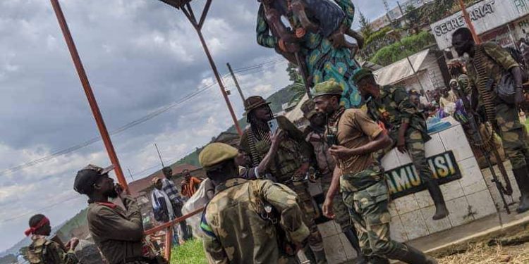 Masisi : des groupes d&rsquo;autodéfenses visibles à Kitshanga