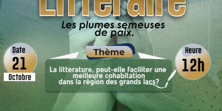 Bukavu : 24 auteurs de la région des Grands-lacs attendus pour débattre sur « La place de la littérature dans la résolution des conflits »