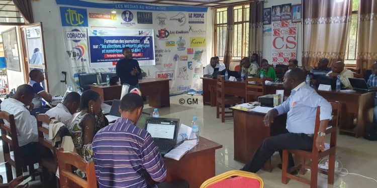 Nord-Kivu : l&rsquo;UNPC et RSF remettent 30 journalistes à l’école du processus électoral et de la sécurité