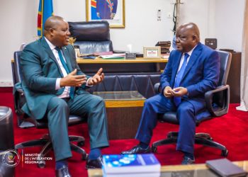 Intégration régionale : Claude Nyamugabo se fait avocat de l&rsquo;EAC auprès de Mbusa Nyamwisi