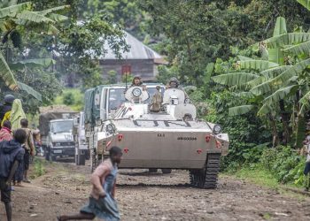 Rutshuru : un convoi de l&rsquo;EAC-RF et de la Monusco bloqué par la population à Kibirizi