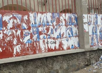 Lancement de la campagne électorale à Goma : premier jour mou, des affiches des candidats déchirées