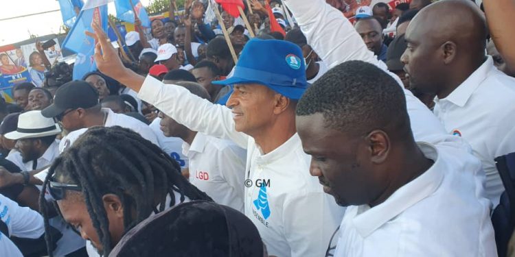Campagne électorale : Moïse Katumbi déjà à Goma