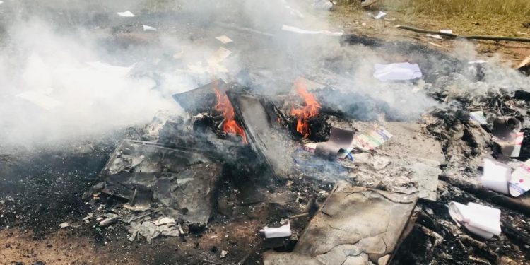 IMG-20231221-WA0027 - Agora Grands-Lacs Lubero : des dispositifs de vote incendiés par des inciviques à Bweteta, voici ce qui serait la cause !