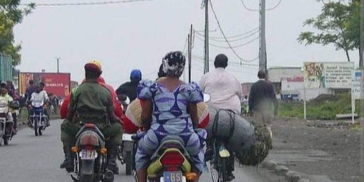 Insécurité à Goma : le maire interdit la circulation des motos au-delà de 18h