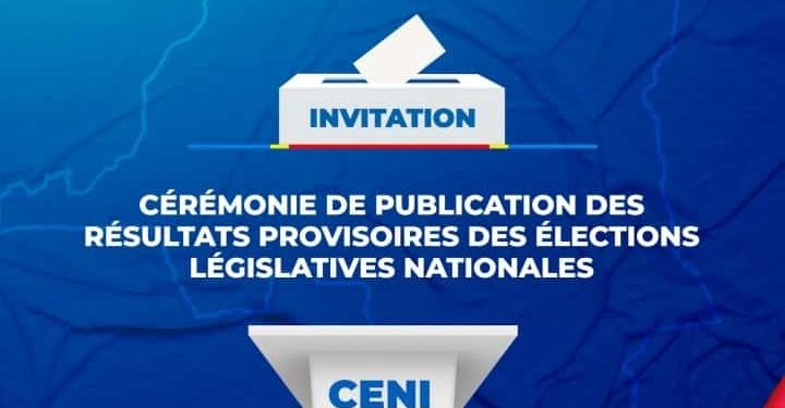 RDC : voici le programme de publication provisoire des résultats pour les élections législatives nationales