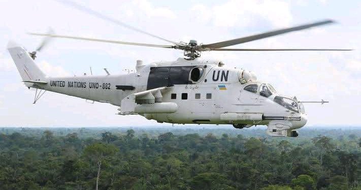 IMG-20240113-WA0014 - Agora Grands-Lacs Guerre du M23/RDF : un hélicoptère de la MONUSCO essuie des tirs à Mweso