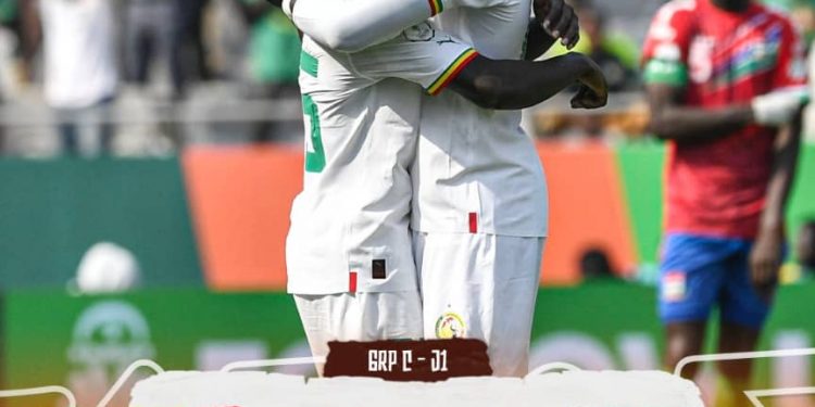 CAN 2023 : le Sénégal n&rsquo;a fait qu&rsquo;une bouchée de la Gambie