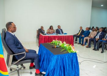 EPST : Tony Mwaba lance les travaux d’évaluation de la feuille de route à la DINACOPE