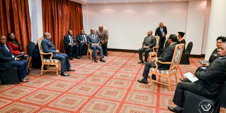 Réunion de la SADC sur la situation en RDC : les dirigeants se rencontrent à Windhoek en marge des obsèques du Président Geingob