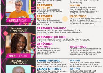 Fête du livre de Kinshasa à Lubumbashi : voici le programme
