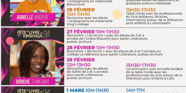 Fête du livre de Kinshasa à Lubumbashi : voici le programme