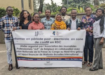 Goma : une trentaine de journalistes participent à des séances de restitution sur « Informer dans les zones de conflits en période post-électorale »